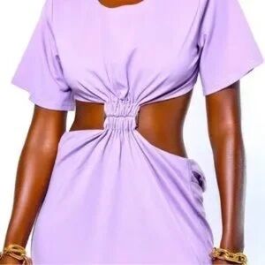 Hanifa Nadia Maxi Dress in Lilac